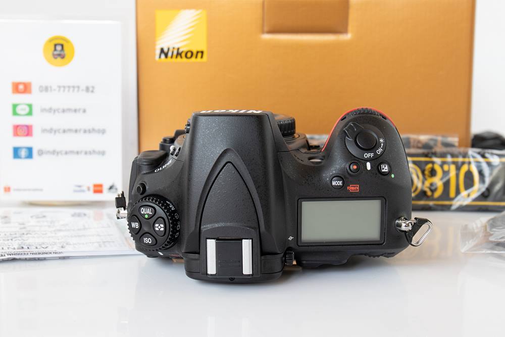 Nikon Body D810 สภาพสวย ใช้น้อย ชัตเตอร์ 450 ภาพเท่านั้นค่ะ อดีตประกันศูนย์ การใช้งานปกติทุกระบบค่ะ.
